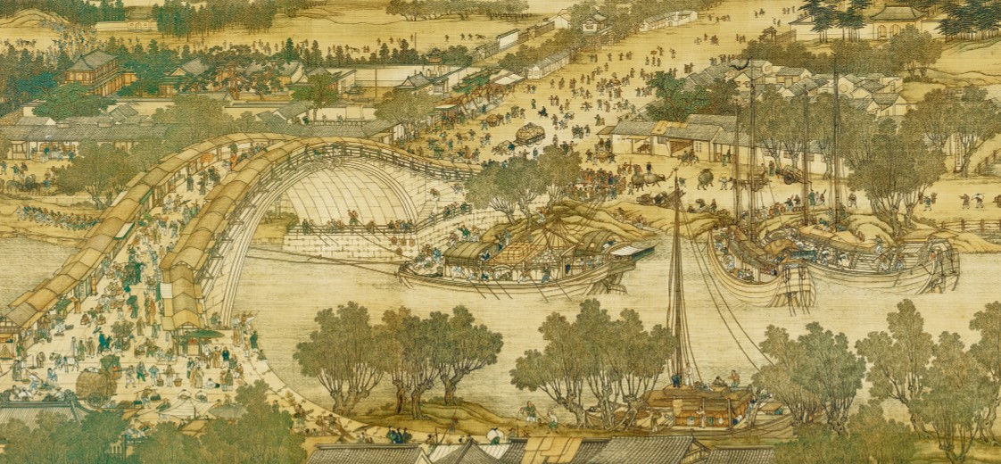 台北故宫藏完整《清明上河图》tif高清版(2.16g)