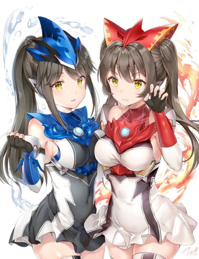 迪迦奥特曼娘图片