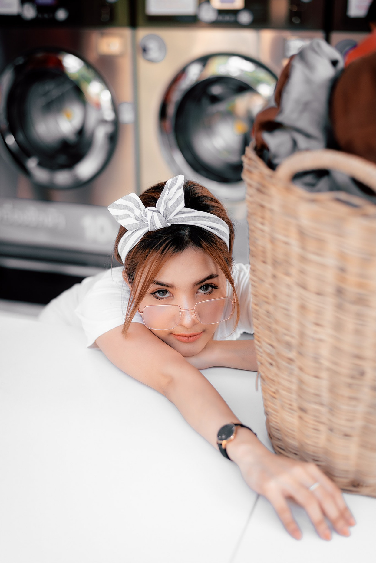 中外混血美女,同时拥有中国女性的柔美,和西方热情奔放两种性格