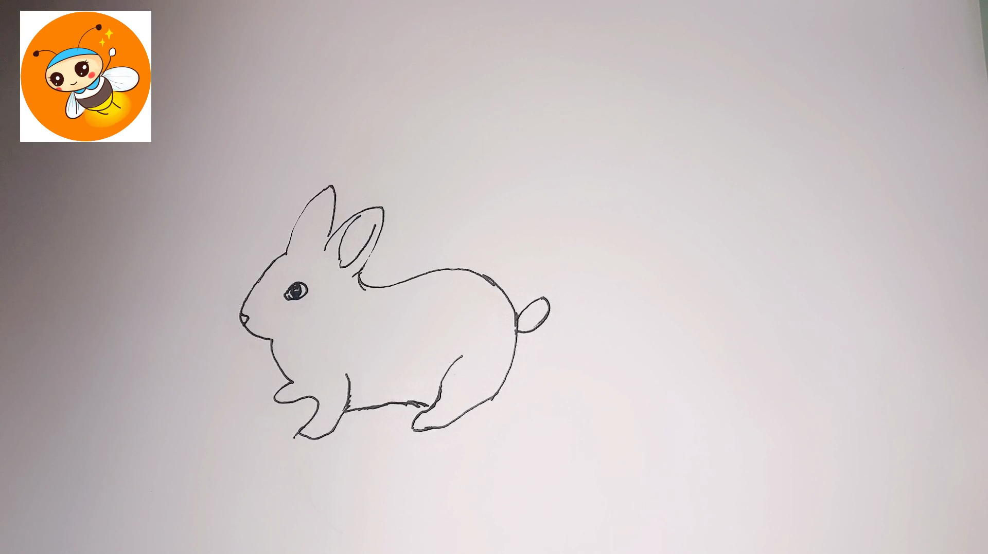 儿童简笔画小白兔的画法,快来和小朋友们一起画起来吧