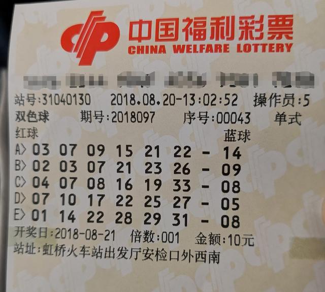 离开昂贵的上海,我只能带走一张双色球彩票,我担心明儿回来领奖