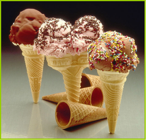 少儿创意美术课题《好吃的冰激凌》