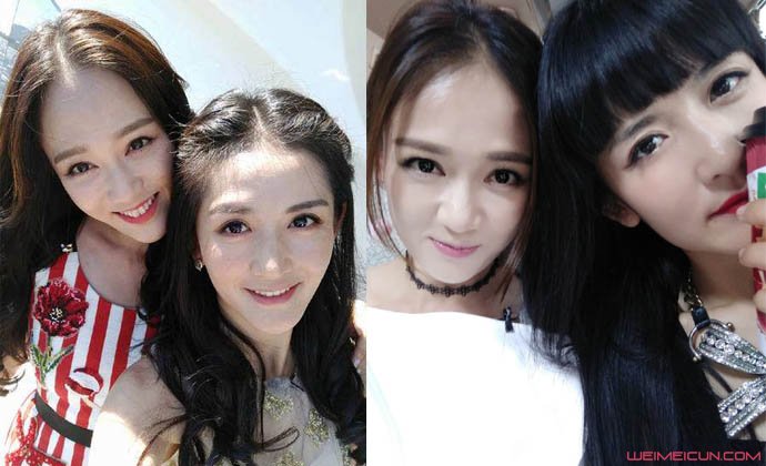 谢娜陈乔恩牵手照,闺蜜间撒糖网友:发福右手是娜娜的!