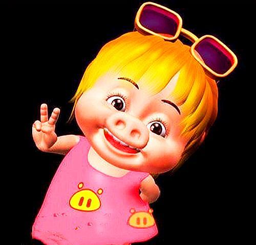 《猪猪侠》菲菲初代到五代的相貌,"从猪到人"的过程,整容实锤