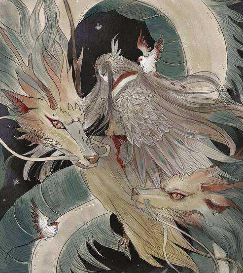 《山海经》中十个神秘山神,长着龙头鸟身子,龙族的混血儿?