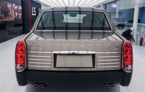 红旗复古造型,在车展表现出众,圈粉了一大批人