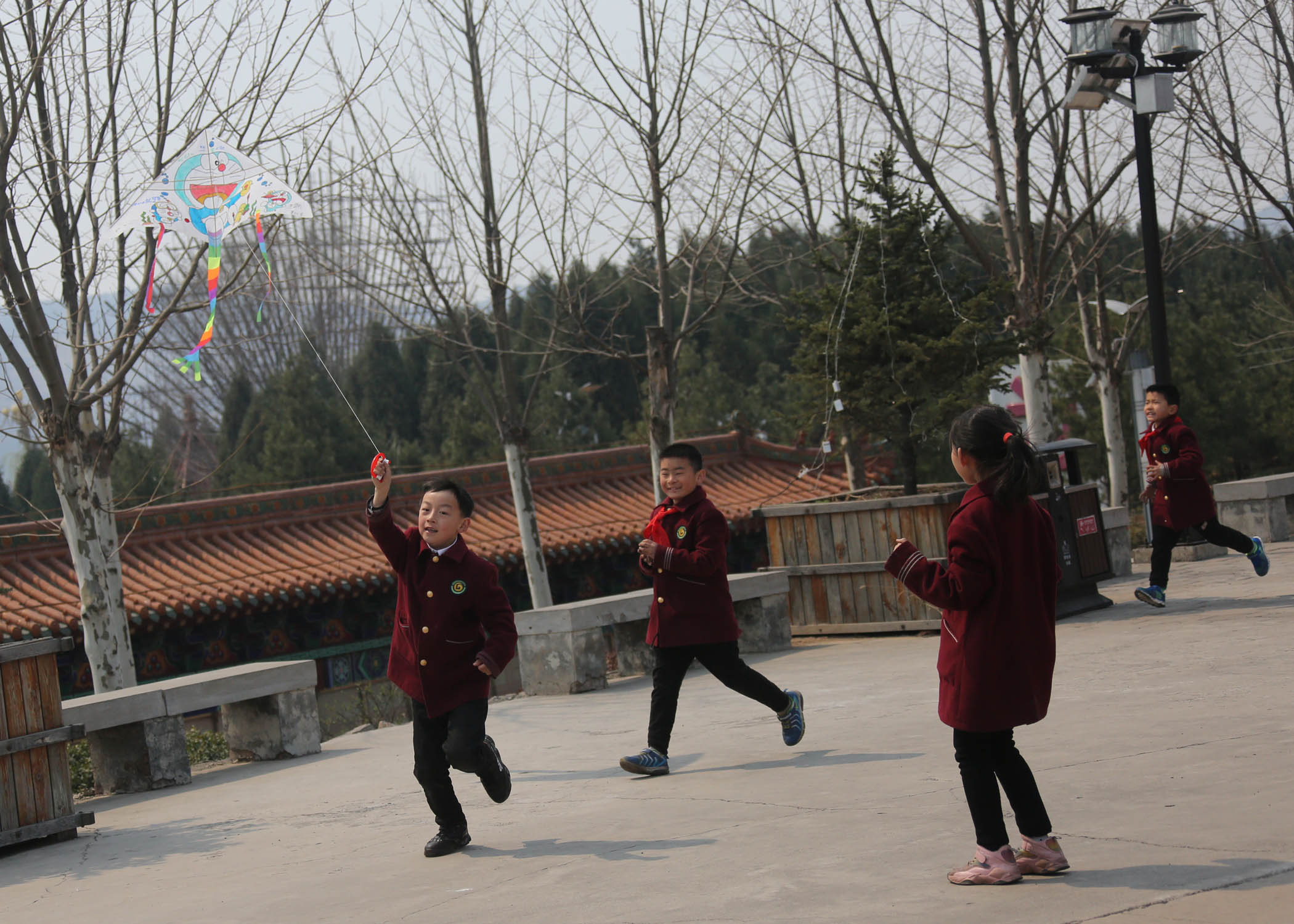 长子县鹿谷小学校园图片