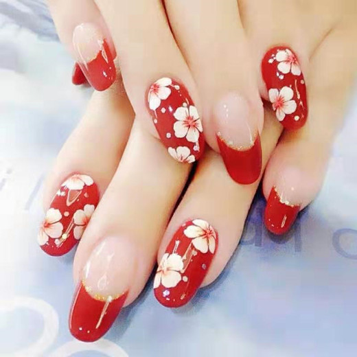 12星座专属"古风美甲",双子座高级感十足,处女座美如樱花