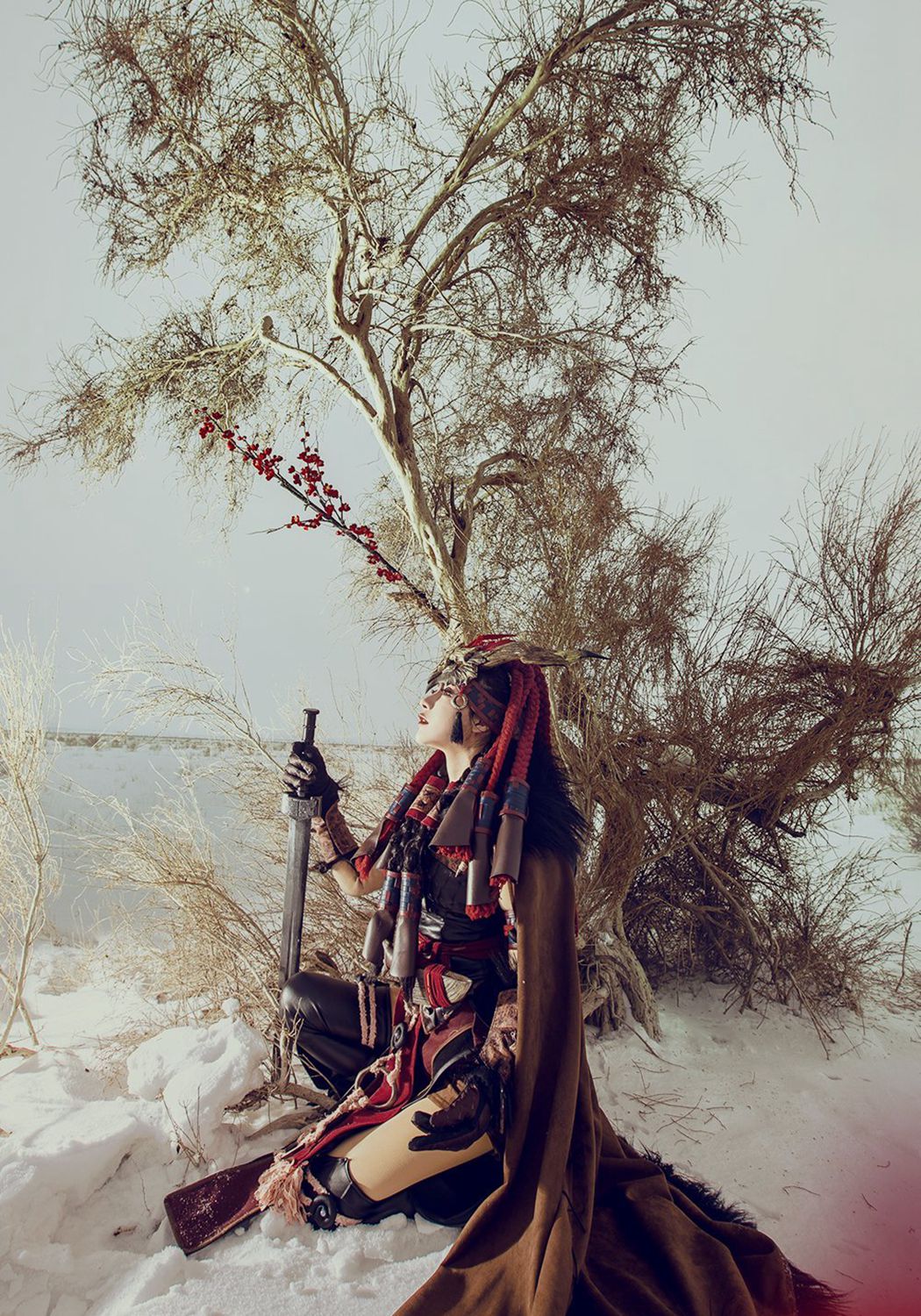 古剑奇谭三嫘祖cos:菜菜绝对是cos界的大佬啊