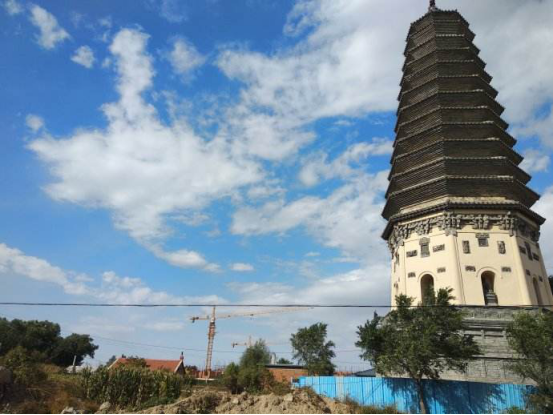 开原——一座美丽的咸州古城:崇寿寺塔对比图