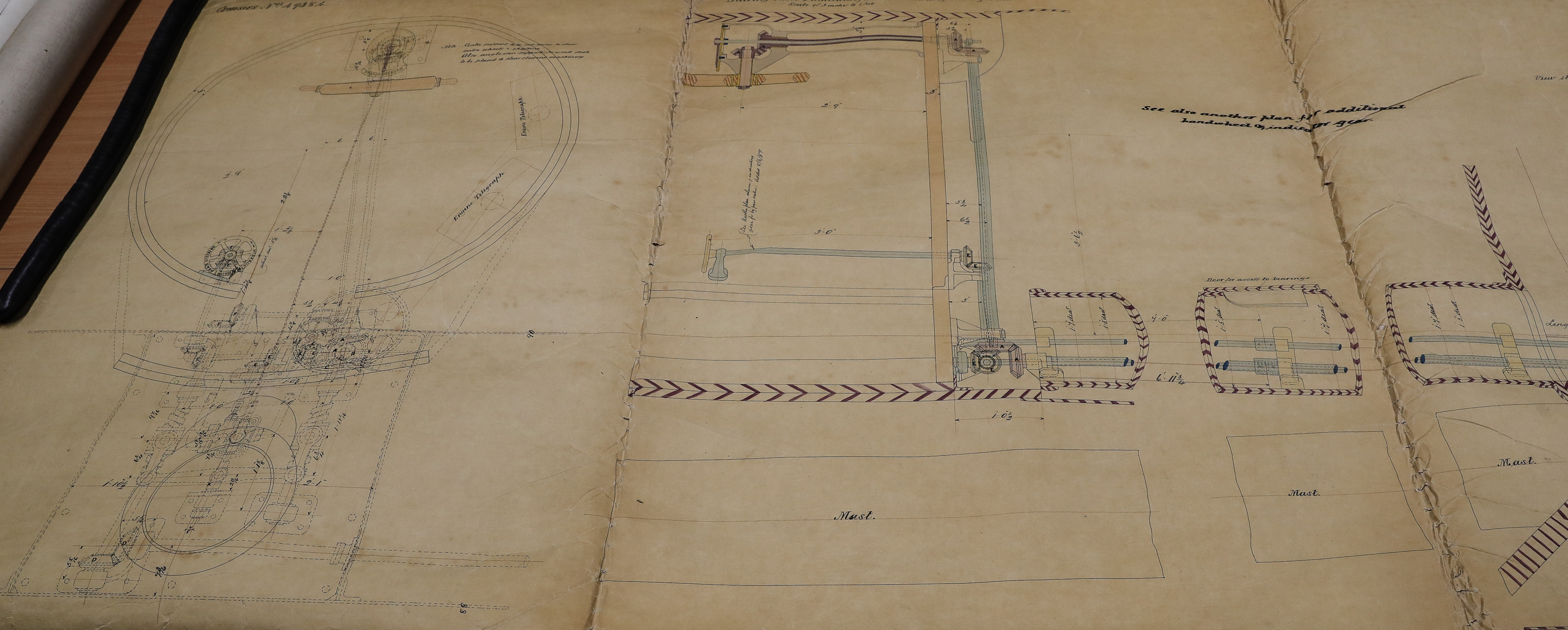 甲午海战沉船致远舰设计图百年后在英国重见天日(7)