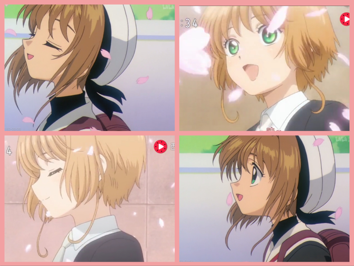 百变小樱第二季第一集深藏不漏,原来是向之前的剧集致敬,专业!