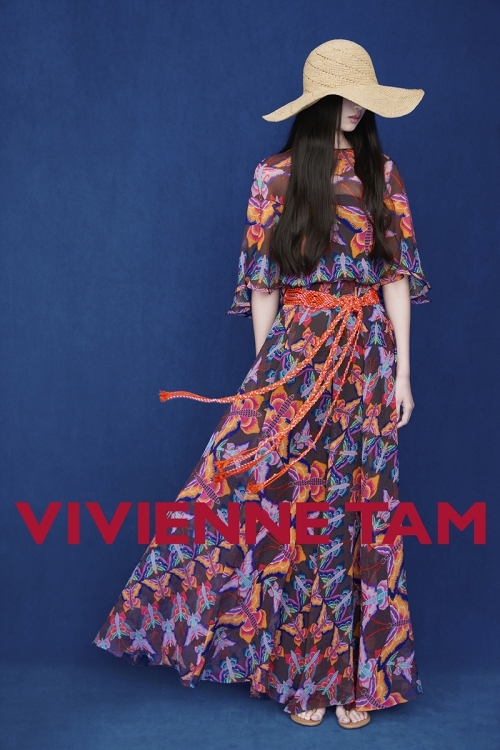 重返海上丝绸之路——vivienne tam 2019春夏形象大片发布