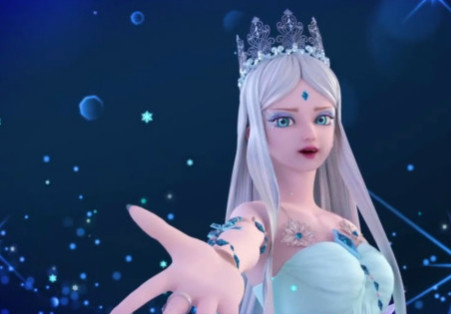 叶罗丽中5个美丽的舞姿,莫纱和荒石是组合,冰公主的最罕见!