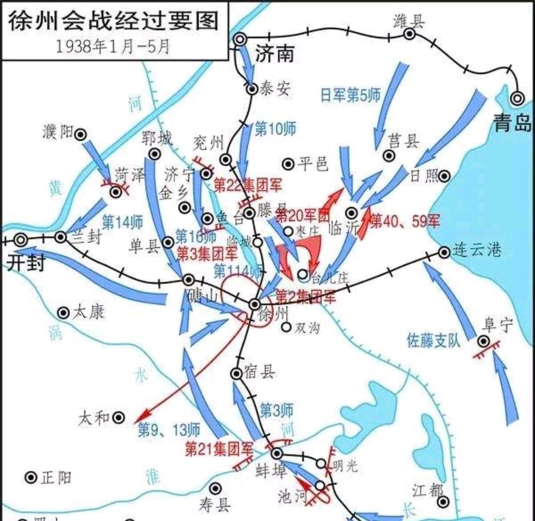 徐州会战中中国军队已取得台儿庄大捷这样胜利,为何最后还是失利