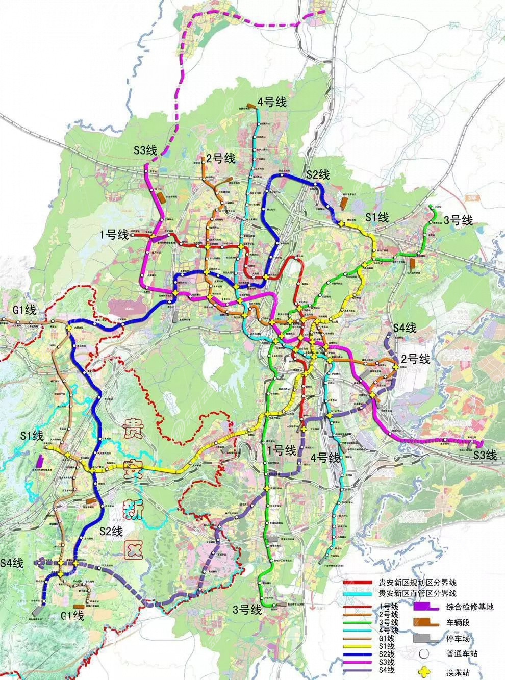 重大利好!贵阳地铁s3,s4线确定将接入双龙经济区