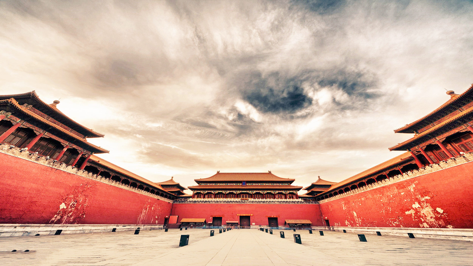 清朝皇宫背景图图片