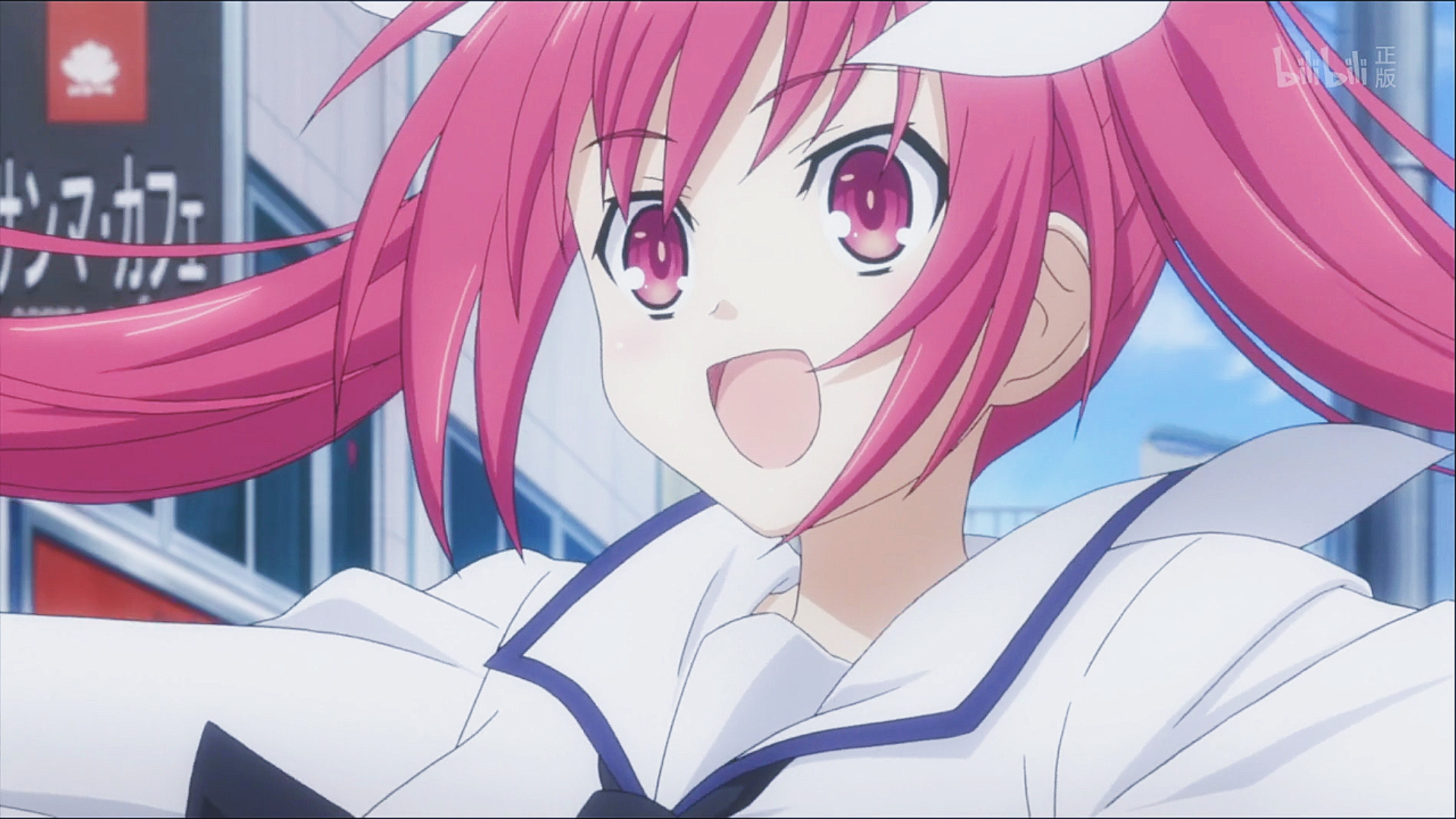 男主角五河士道的义妹,14岁,双马尾的可爱少女,喜欢吃棒棒糖.