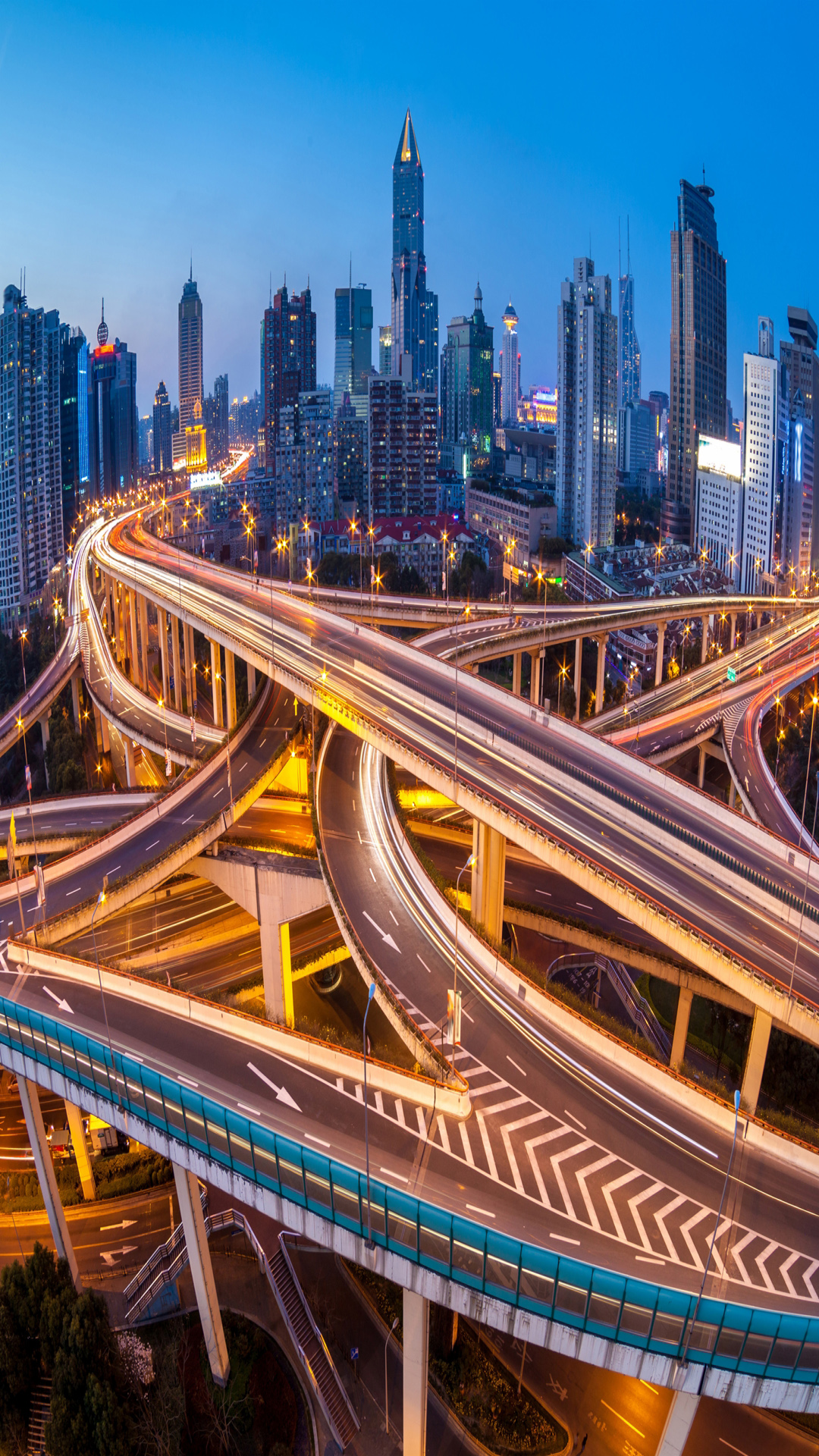 点亮黑暗,赶走孤单.一组城市夜景壁纸