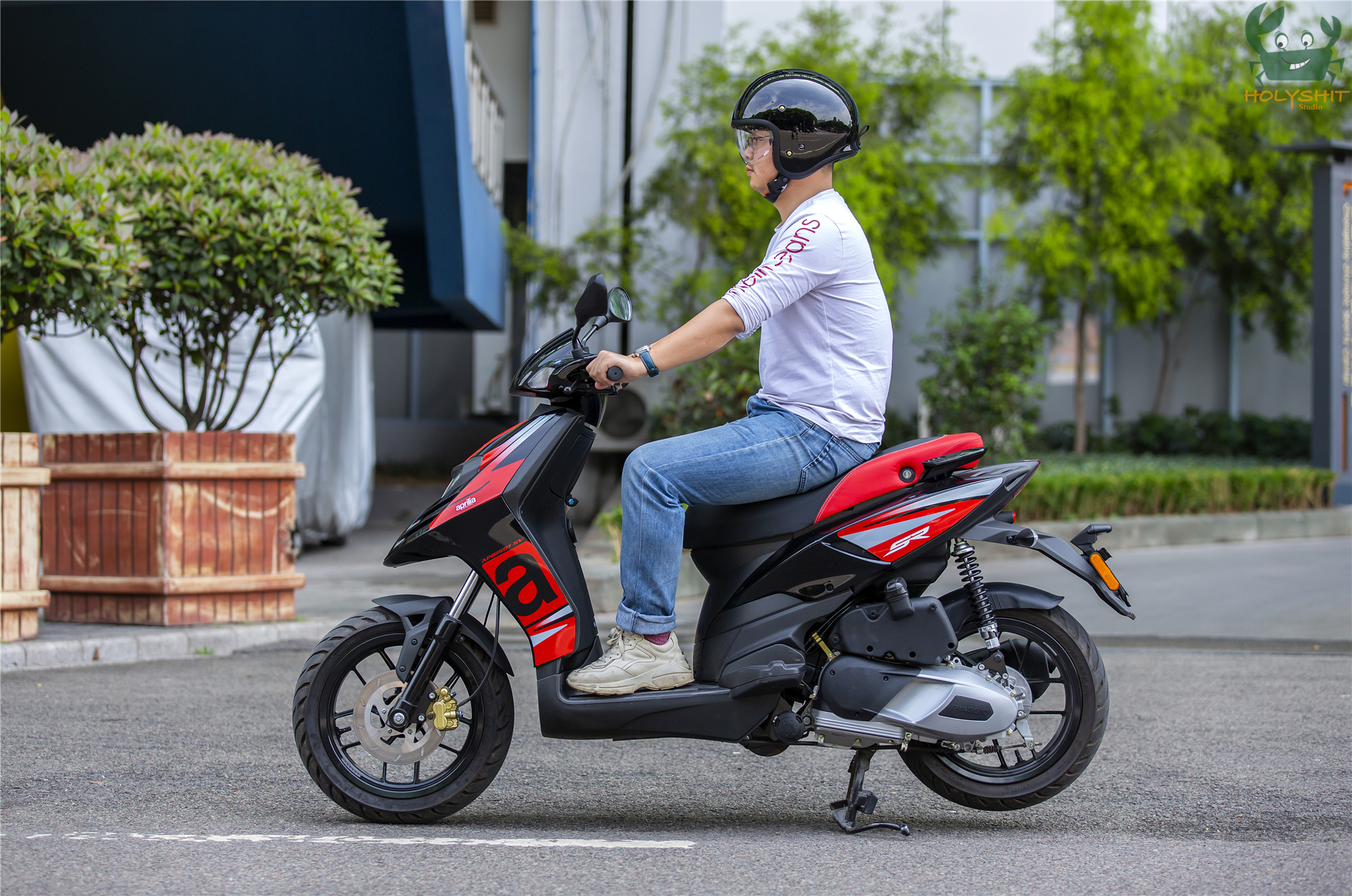 城市暴力绵羊——试驾新台风sr motard 150