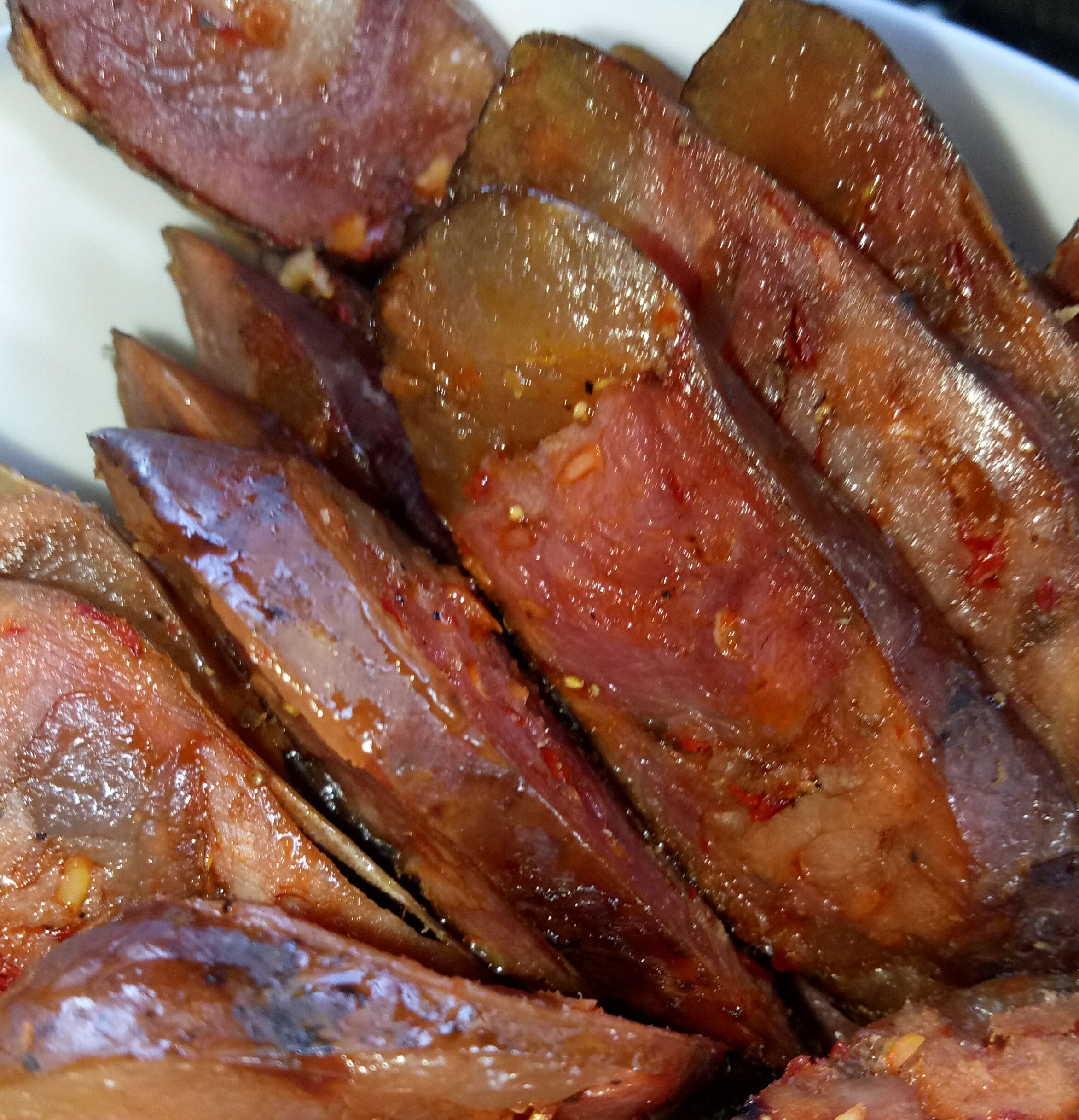 农村自制香肠,香辣美味