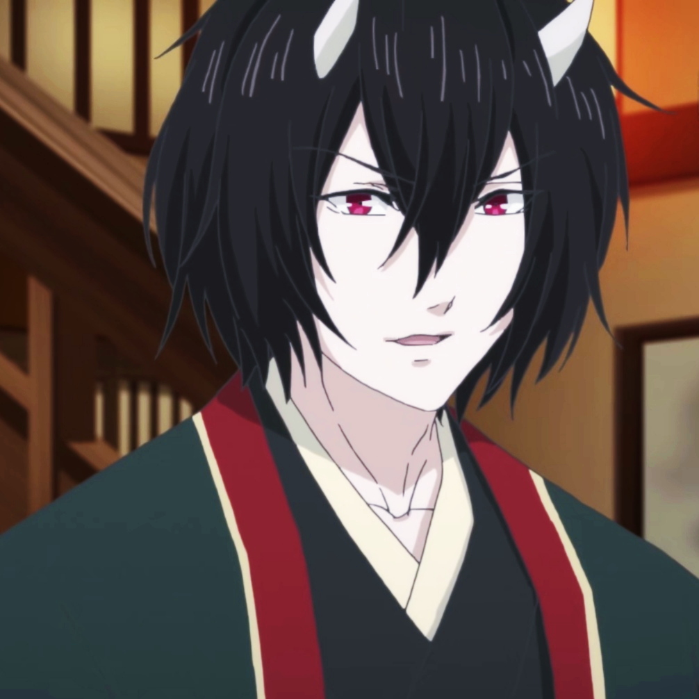 《妖怪旅馆营业中的》大老板(鬼神),他是统领鬼神之