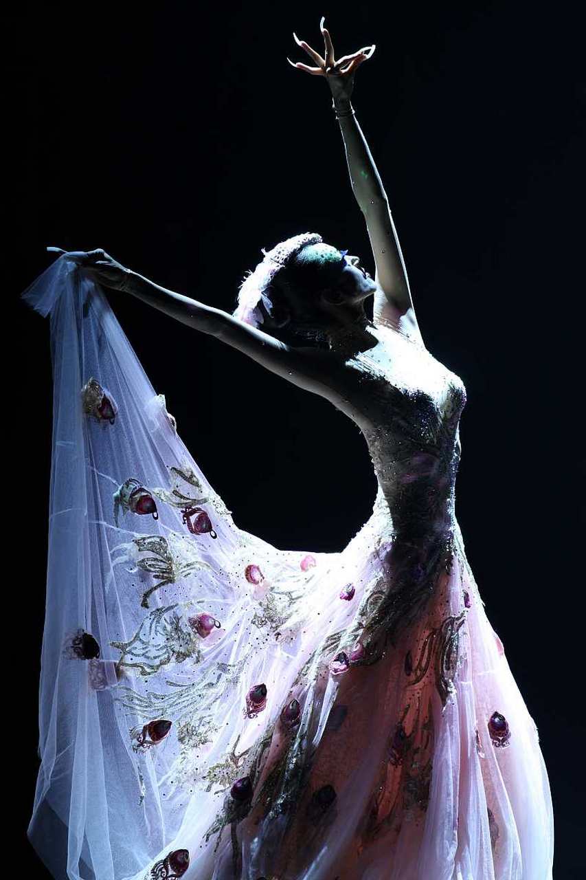 杨丽萍回应舞蹈大尺度设置 杨丽萍是一位备受尊敬的艺术家,她的孔雀舞