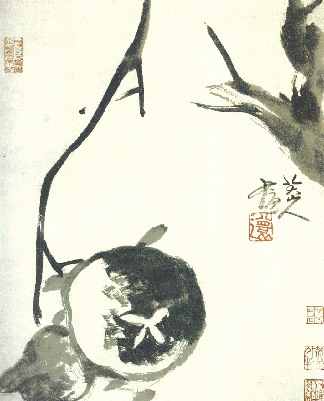 八大山人墨迹简约清淳,淡泊雅静,恰似幽泉寒潭,透澈而莫测其深,开大