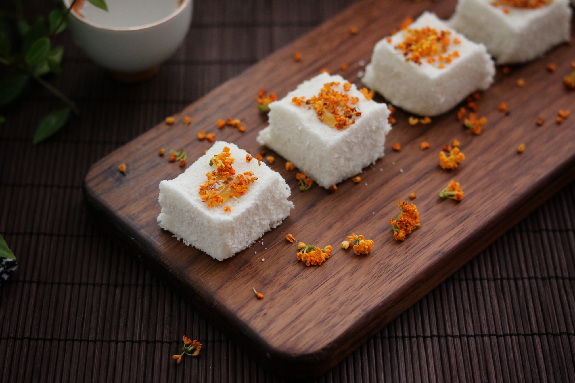 网红南大门桂花糕,不用排队在家就能做,做法简单,松软美味