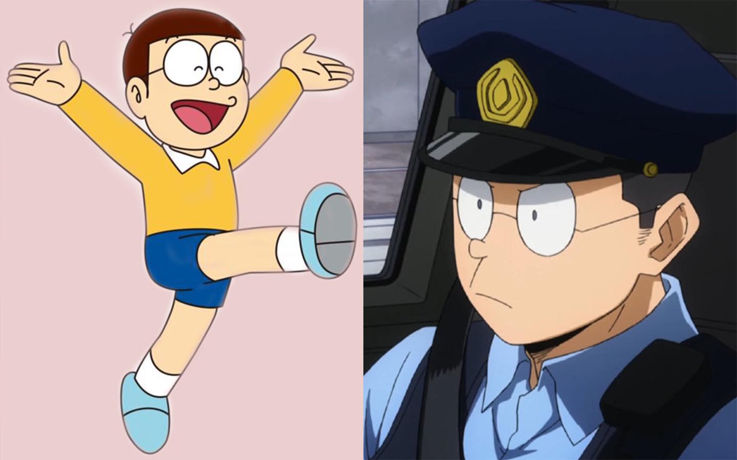 我英:因为坏理的个性,绿谷变年轻了,"野比大雄"友情客串司机