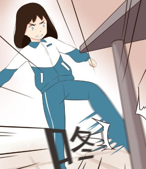 因为夏兰想到了好办法,她一脚踢向了桌子.