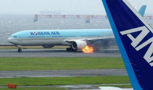 大韩航空777空难图片