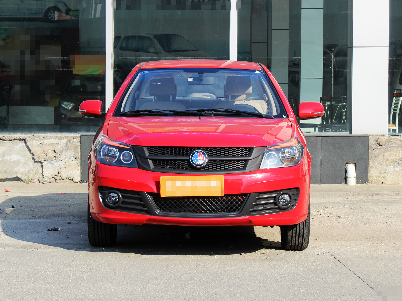 对吉利sc6外观的品鉴