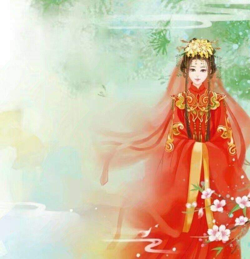 动漫古装女生王妃图片