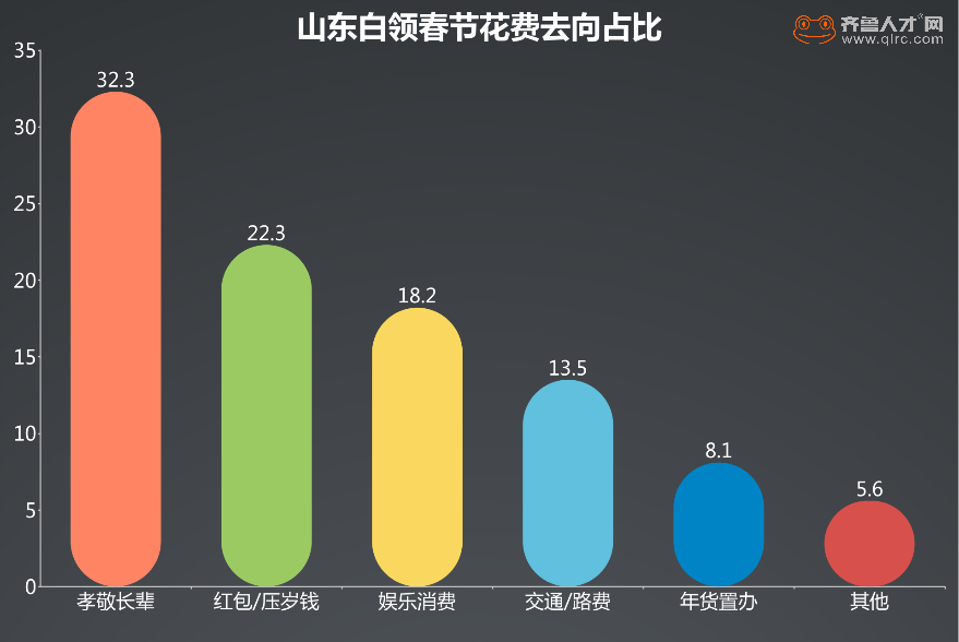 春节支出统计图图片