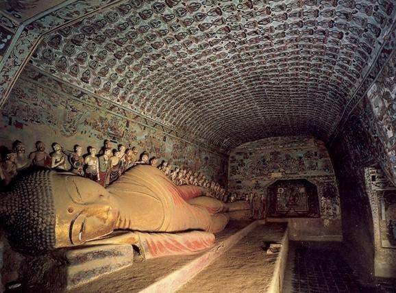 敦煌千佛洞莫高窟,那伟大的杰作,让人敬而生畏!