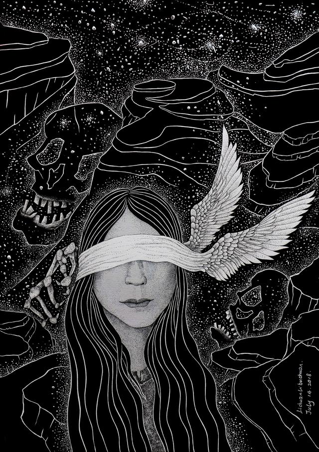 终于有画家为甘肃庆阳女李奕奕说话了