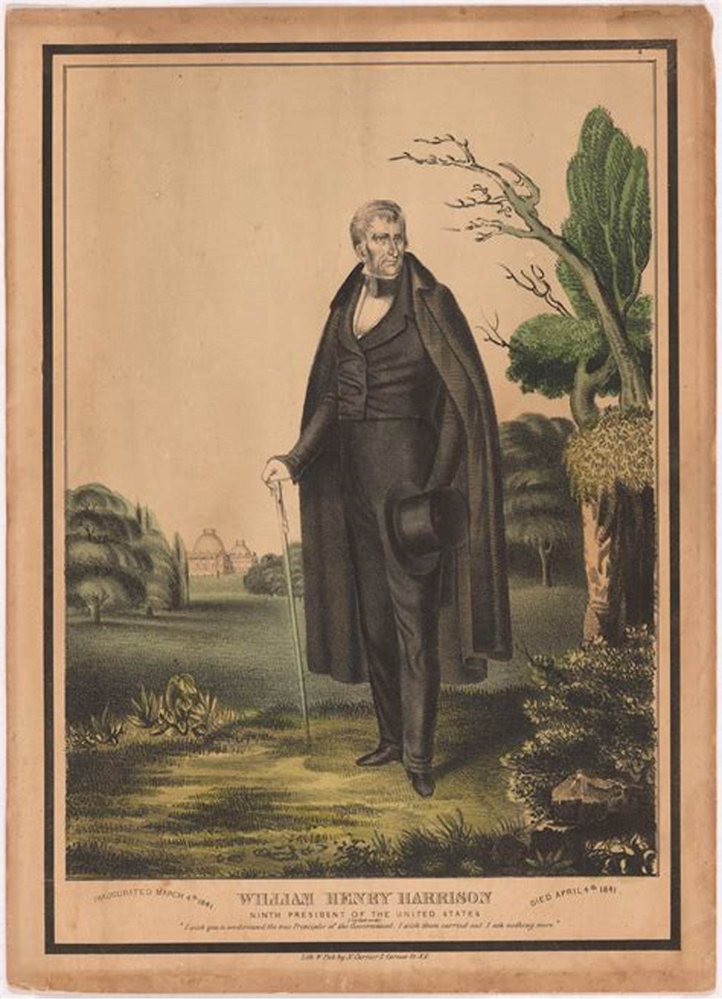 威廉哈里森——美国历史上最短任的总统,他的一生究竟多么短?