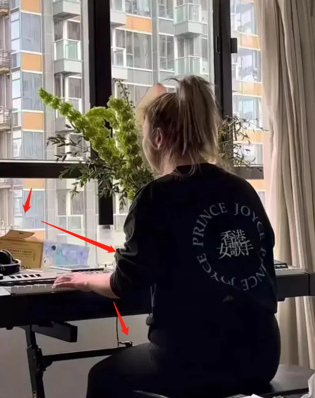 郑欣宜失踪后露面!背身弹唱回应现状,长袖长裤加身被疑状态不佳