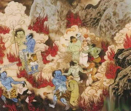 画师血池地狱图片