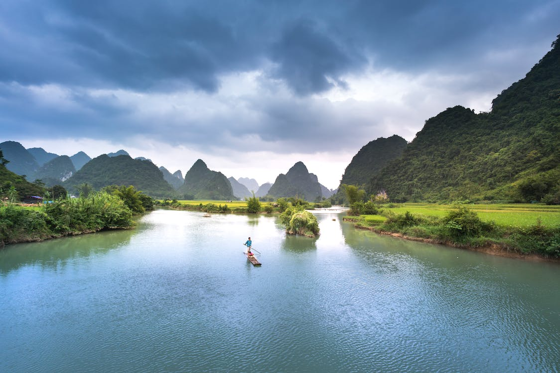 护眼高清壁纸山水图片