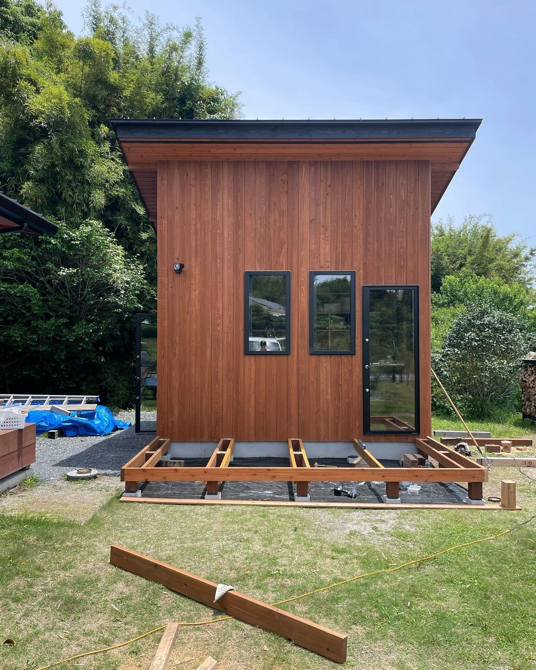 如何建造日式小木屋