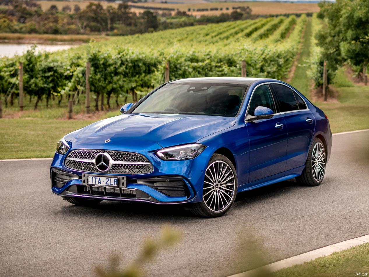 2023梅赛德斯奔驰c级跑车c220d,4matic外部和内部细节展示