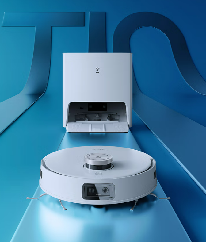 科沃斯扫地机器人t10 turbo,吸拖洗烘一体,家务清洁更轻松