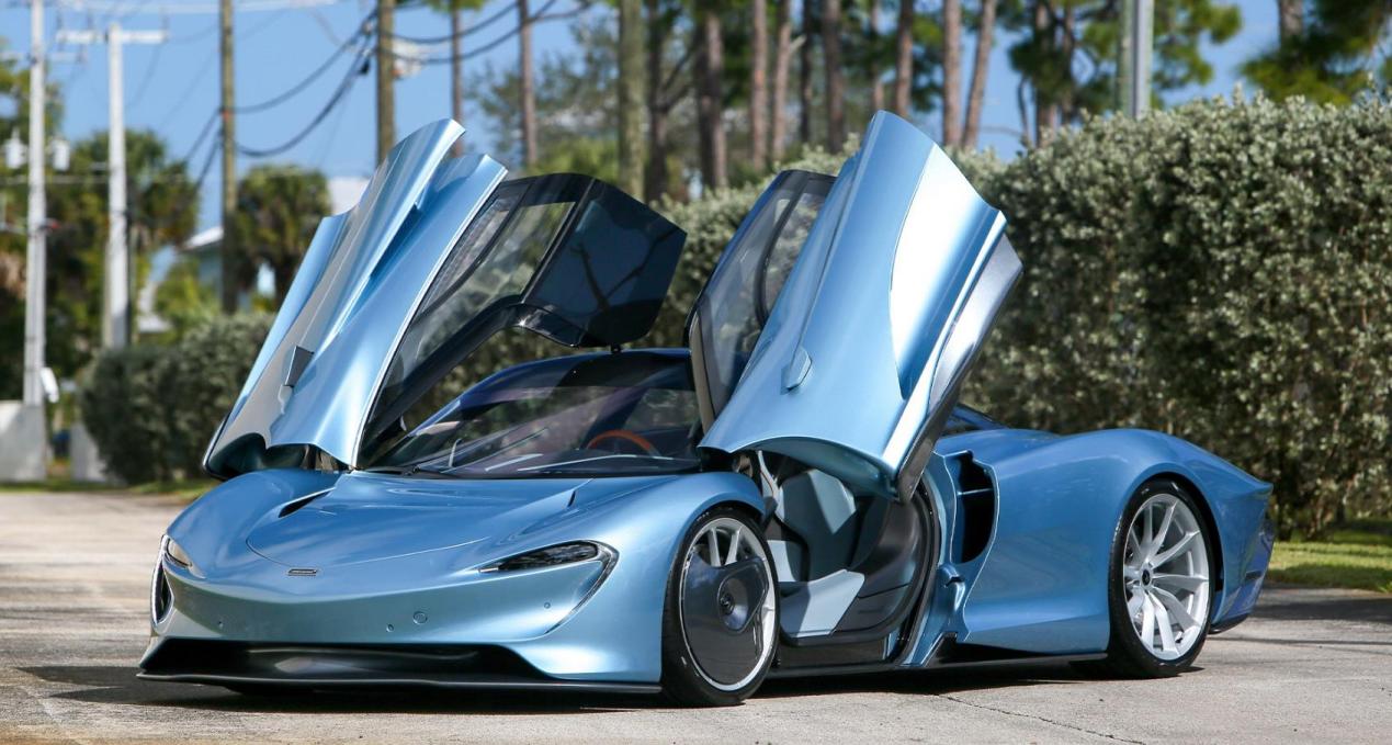带尾巴的三座车——迈凯伦speedtail,让极速突破403km/h的黑科技
