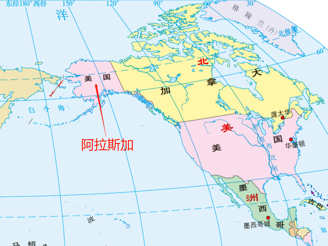 阿拉斯加半岛地理位置图片