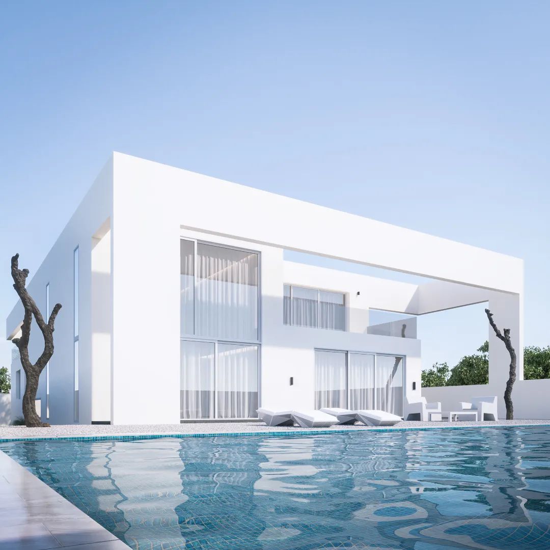 极简白色别墅,是不是你的诗与远方?