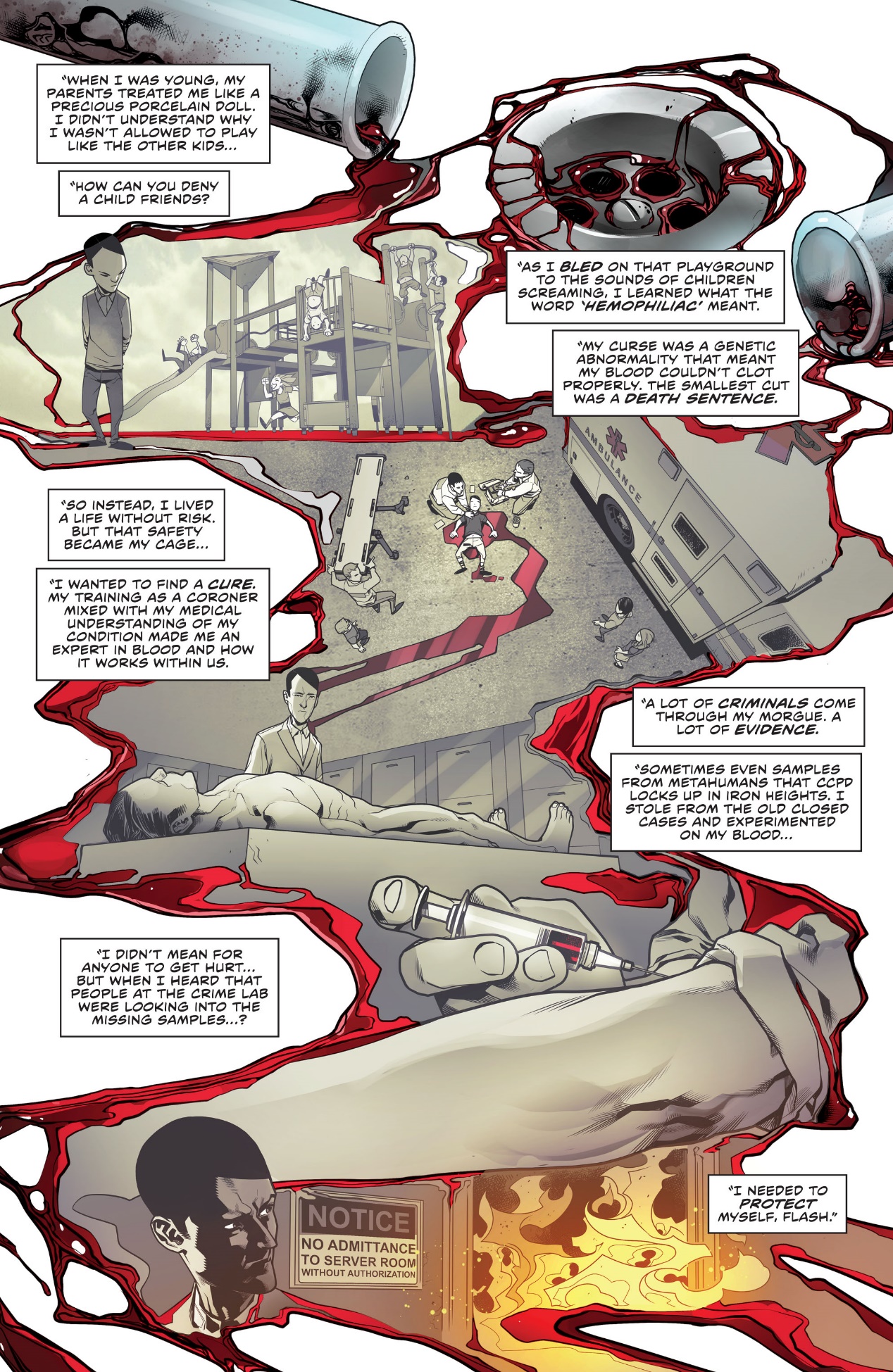 dc反派血魔竟然与闪电侠是同事