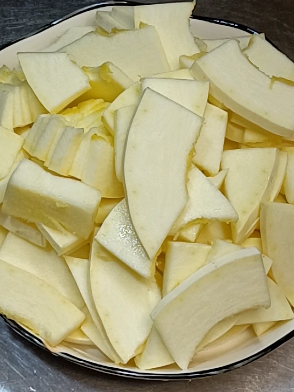 家常小炒,酸辣醋炝笋瓜,酸爽开胃下饭菜!