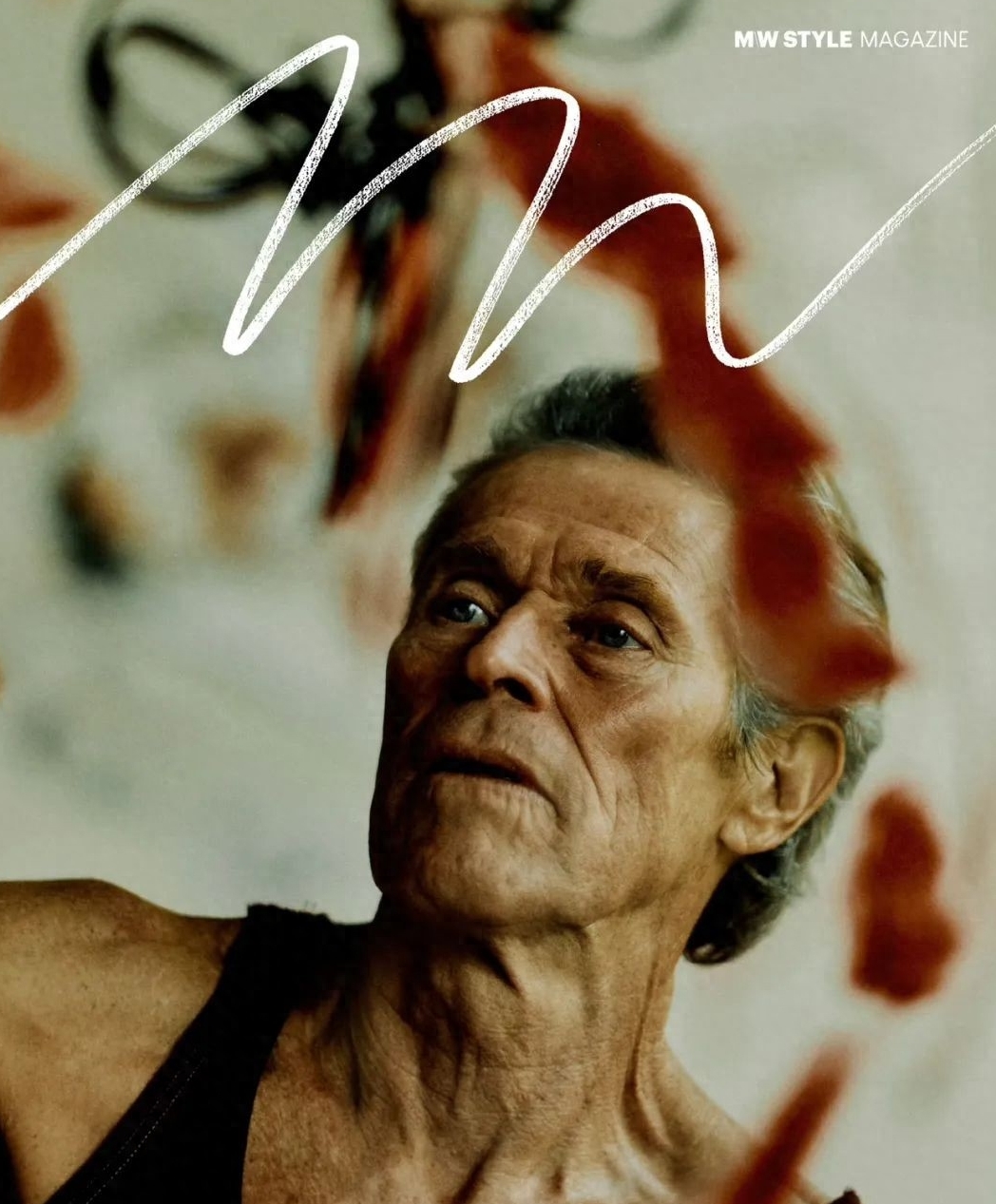 老戏骨威廉·达福《周末画报》写真大片,展现癫狂迷醉艺术家气质